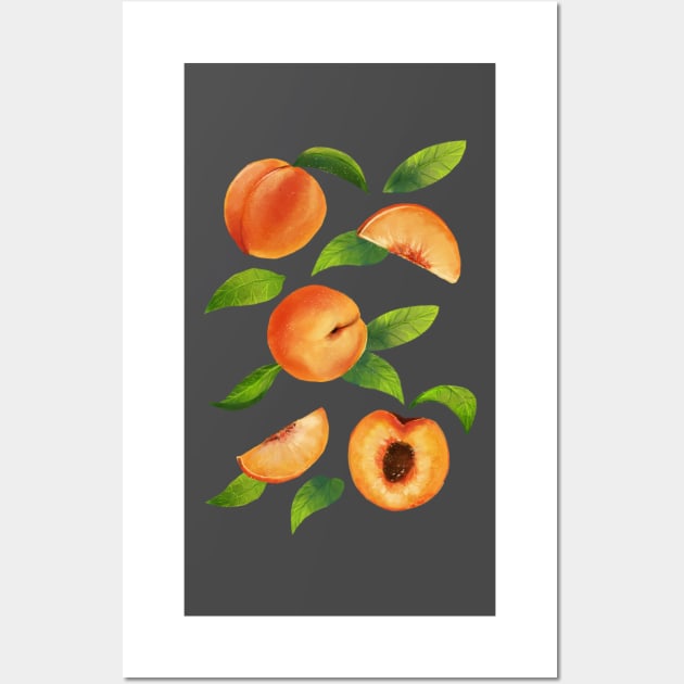 Peachy Peaches Wall Art by catherold